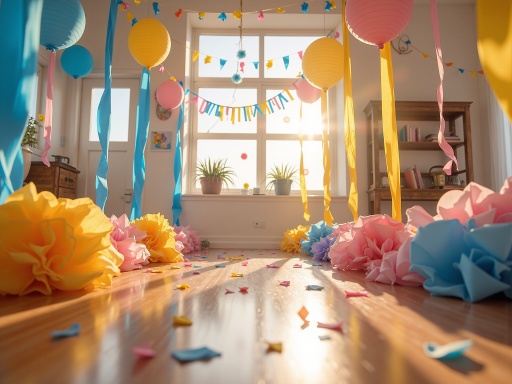 童话梦幻婚礼布置，粉色紫色装饰，城堡模型，气球飘带，梦幻氛围